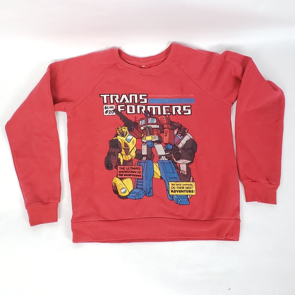 Transformers long sleeve sweater cosplay vintage